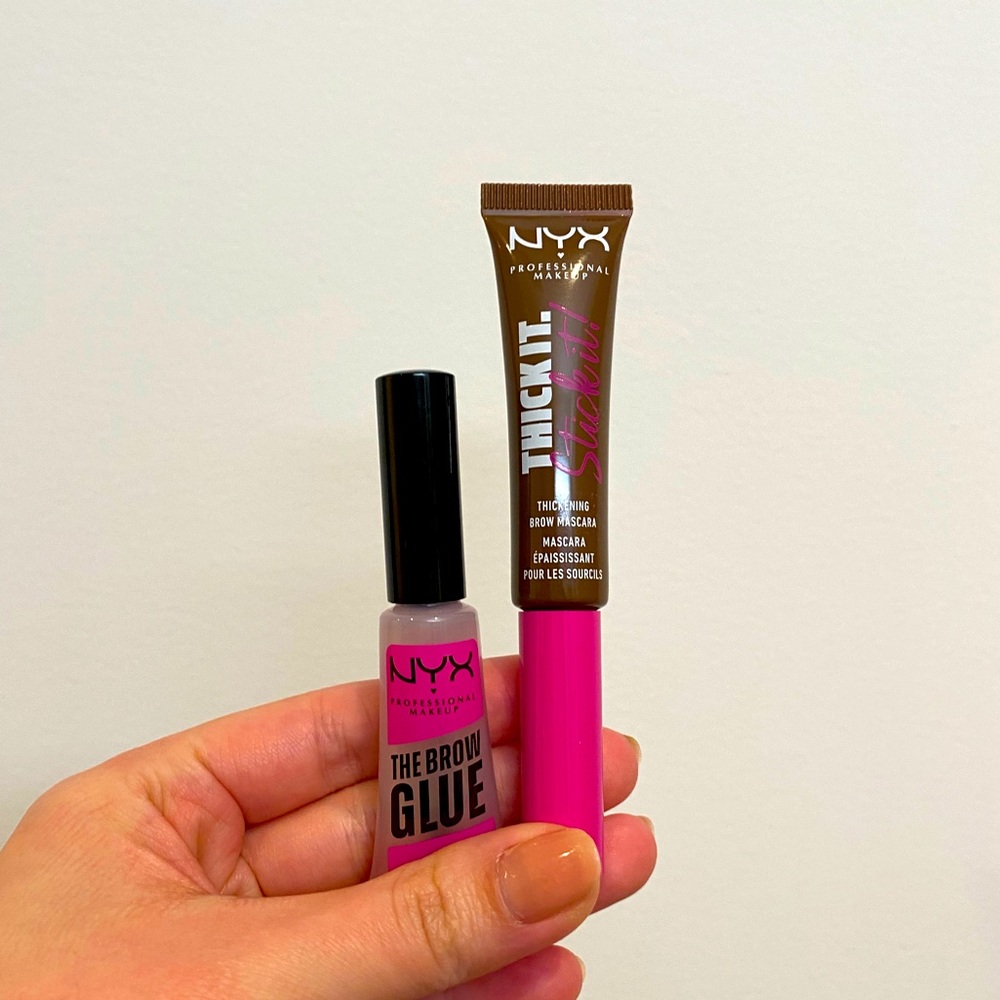 NYX Brow Glue + Thick it Stick it